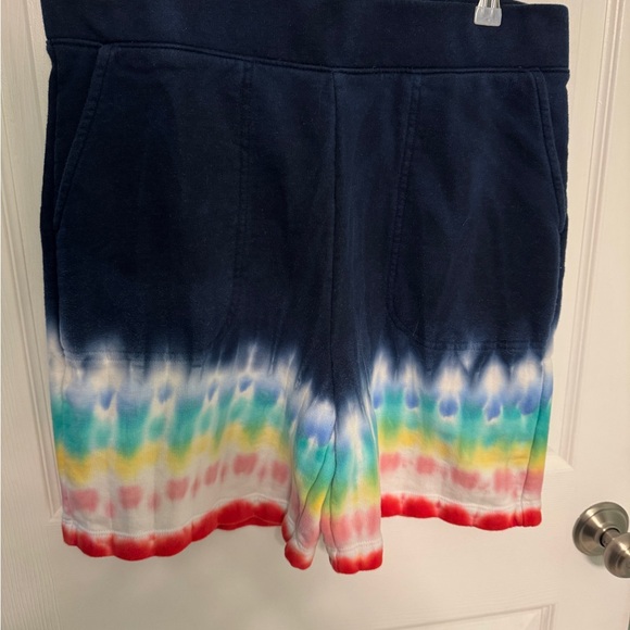 Lands End Serious Sweats Tie-Dye Women's Shorts size medium - Picture 1 of 6